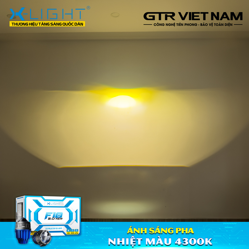BI GẦM X-LIGHT F10 2.0 NEW